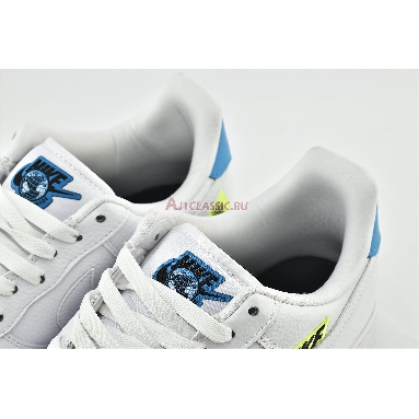 Nike Air Force 1 07 SE Worldwide Pack - Volt CT1414-101 White/Volt/Laser Blue/White Mens Womens Shoes