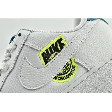 Nike Air Force 1 07 SE Worldwide Pack - Volt CT1414-101 White/Volt/Laser Blue/White Mens Womens Shoes