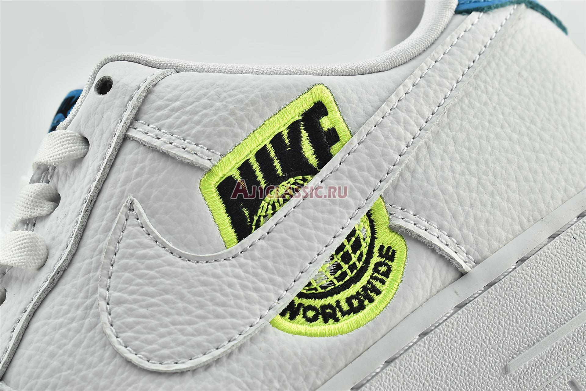 New Nike Air Force 1 07 SE "Worldwide Pack - Volt" CT1414-101 Shoes