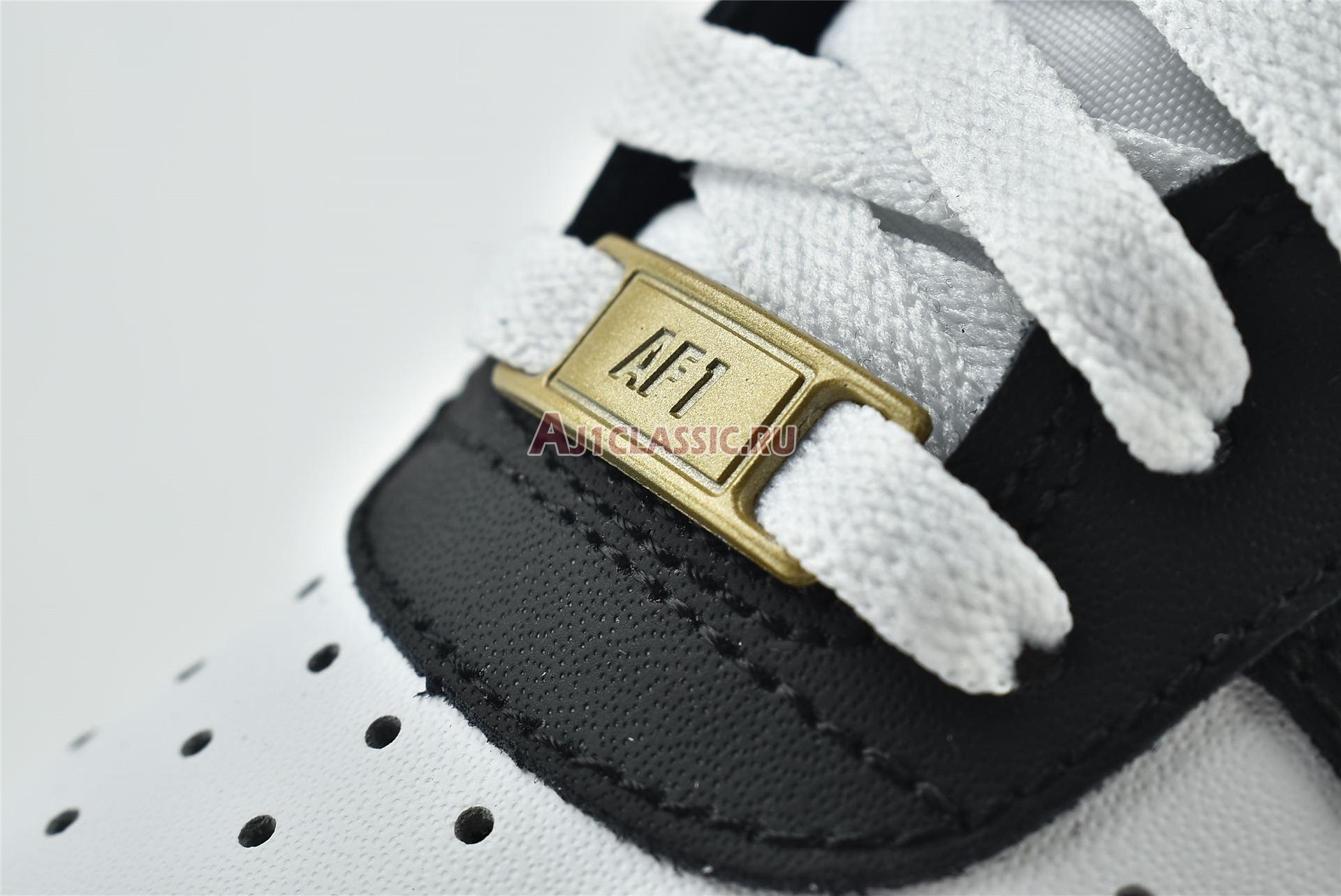 New Nike Air Force 1 07 "Black Gold" CZ9189-001 Shoes