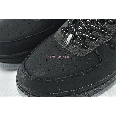 Nike Air Force 1 Low Grey Swoosh CD0888-001 Black/Grey Mens Womens Shoes