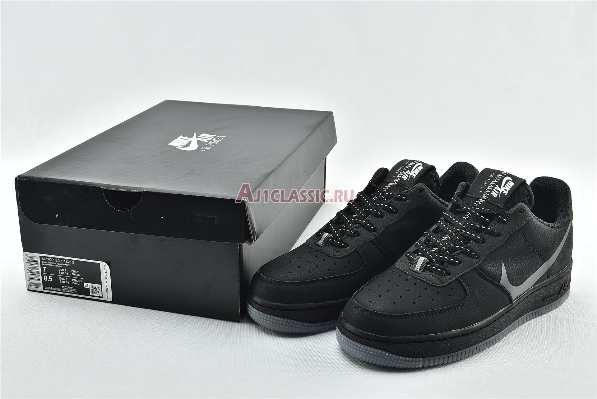 New Nike Air Force 1 Low "Grey Swoosh" CD0888-001 Shoes