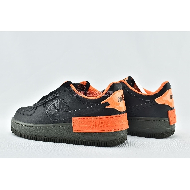 Nike Wmns Air Force 1 Shadow Hyper Crimson CQ3317-001 Black/Orange Mens Womens Shoes