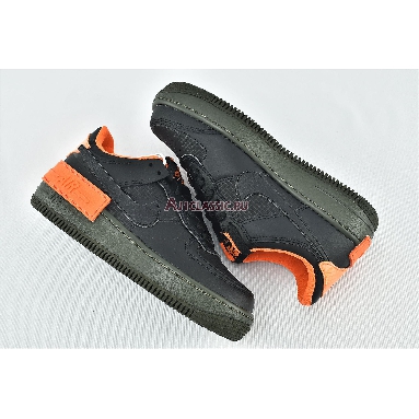 Nike Wmns Air Force 1 Shadow Hyper Crimson CQ3317-001 Black/Orange Mens Womens Shoes