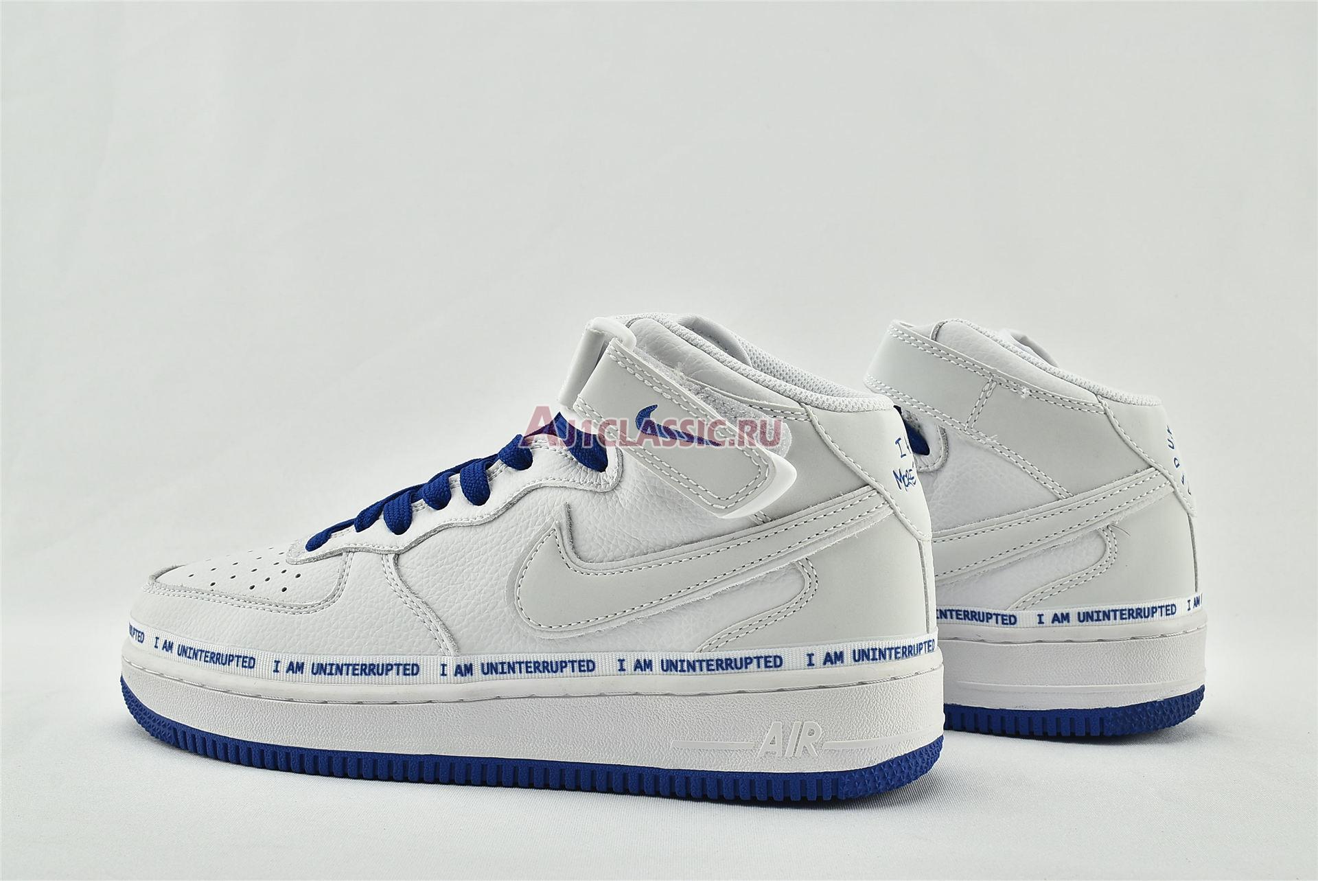 New Uninterrupted x Nike Air Force 1 Mid "More Than" CT1206-600 Shoes