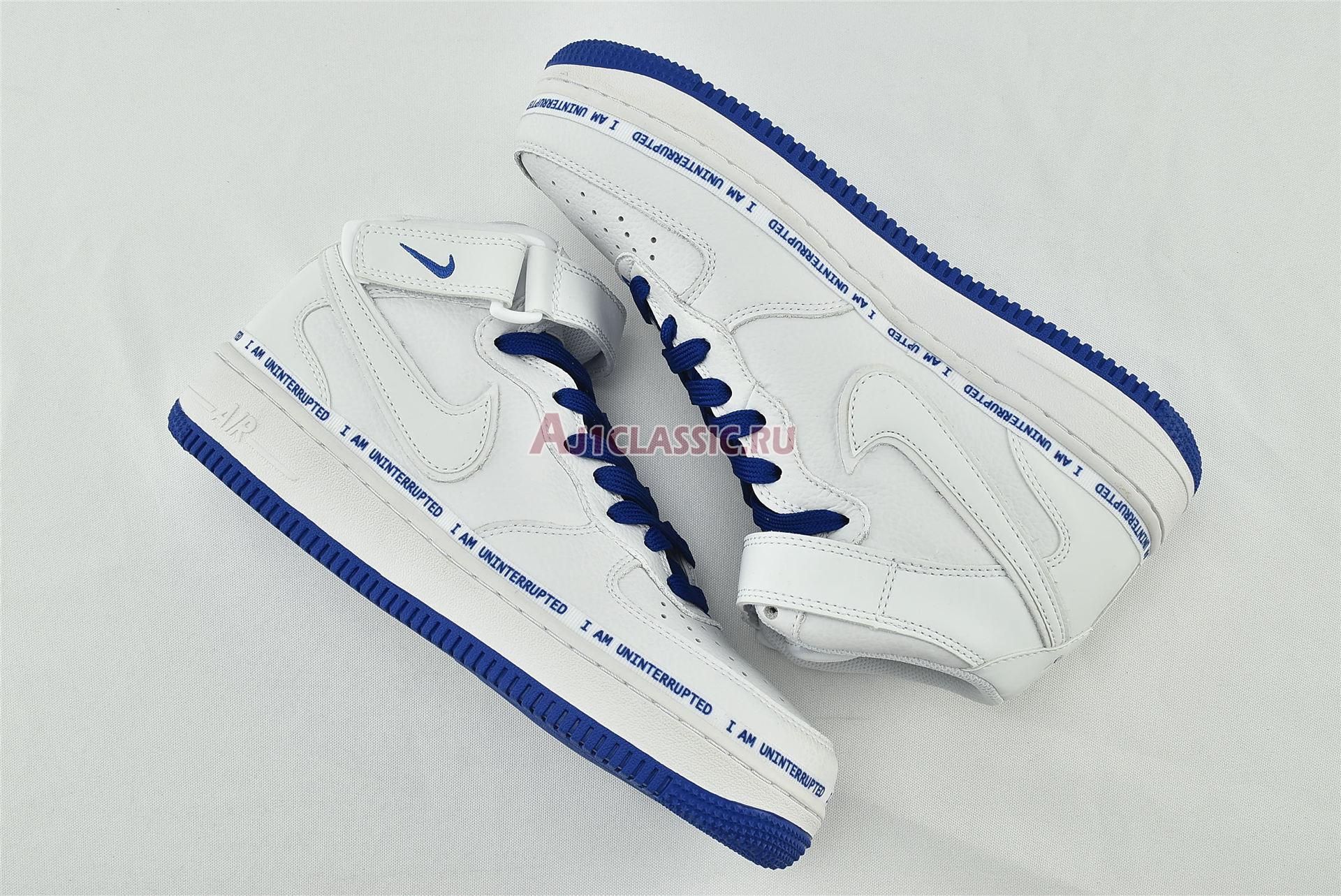 New Uninterrupted x Nike Air Force 1 Mid "More Than" CT1206-600 Shoes