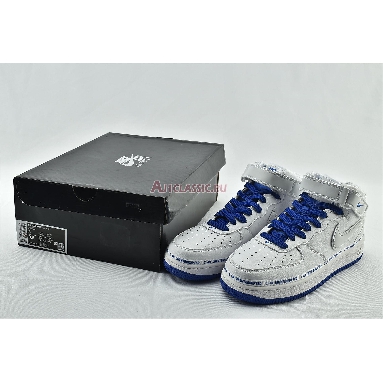 Uninterrupted x Nike Air Force 1 Mid More Than CT1206-600 White/Racer Blue Mens Womens Shoes