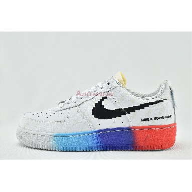 Nike Air Force 1 Low Have A Good Game 318155-113 White/White/Bright Crimson/Black Mens Womens Shoes