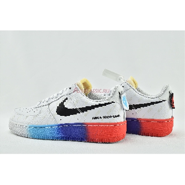 Nike Air Force 1 Low Have A Good Game 318155-113 White/White/Bright Crimson/Black Mens Womens Shoes