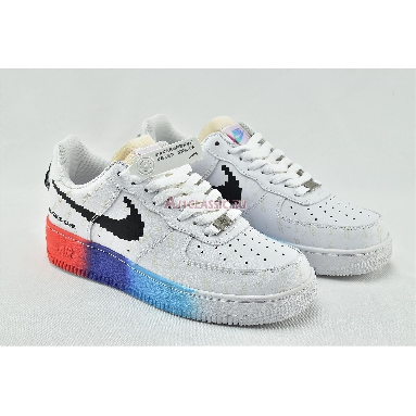 Nike Air Force 1 Low Have A Good Game 318155-113 White/White/Bright Crimson/Black Mens Womens Shoes