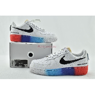 Nike Air Force 1 Low Have A Good Game 318155-113 White/White/Bright Crimson/Black Mens Womens Shoes