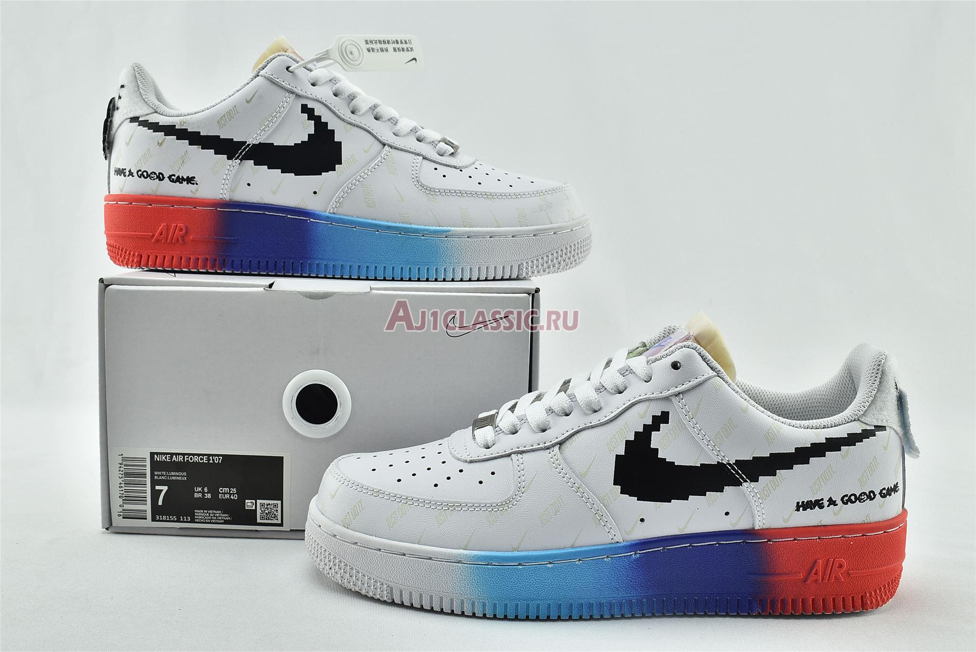 New Nike Air Force 1 Low "Have A Good Game" 318155-113 Shoes