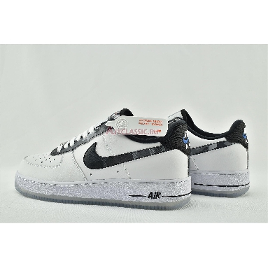 Nike Air Force 1 Low Remix Pack DB1997-100 White/Black-Pure Platinum-Metallic Silver Mens Womens Shoes