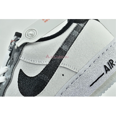 Nike Air Force 1 Low Remix Pack DB1997-100 White/Black-Pure Platinum-Metallic Silver Mens Womens Shoes