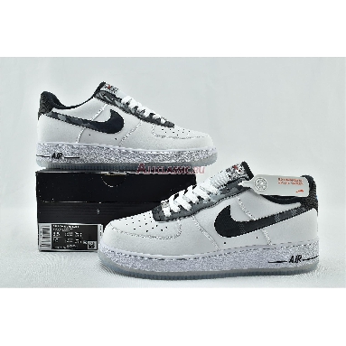 Nike Air Force 1 Low Remix Pack DB1997-100 White/Black-Pure Platinum-Metallic Silver Mens Womens Shoes