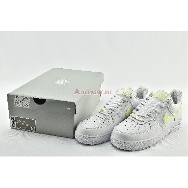 Nike Air Force 1 Low Barely Volt 315115-155 White/fluorescent green-White Mens Womens Shoes