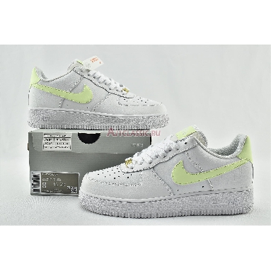 Nike Air Force 1 Low Barely Volt 315115-155 White/fluorescent green-White Mens Womens Shoes