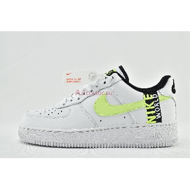 Nike Air Force 1 LV8 1 Worldwide Pack - White Barely Volt CN8536-100 White/Volt/Black/Barely Volt Sneakers