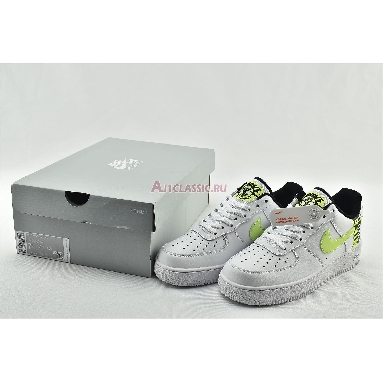 Nike Air Force 1 LV8 1 Worldwide Pack - White Barely Volt CN8536-100 White/Volt/Black/Barely Volt Sneakers