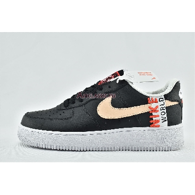 Nike Air Force 1 LV8 1 Worldwide Pack - Black Crimson CN8536-001 Black/Flash Crimson/White/Crimson Tint Mens Womens Shoes