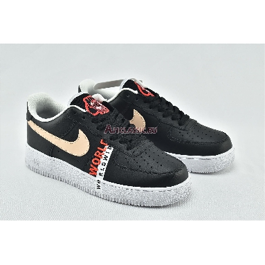 Nike Air Force 1 LV8 1 Worldwide Pack - Black Crimson CN8536-001 Black/Flash Crimson/White/Crimson Tint Mens Womens Shoes