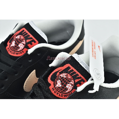 Nike Air Force 1 LV8 1 Worldwide Pack - Black Crimson CN8536-001 Black/Flash Crimson/White/Crimson Tint Mens Womens Shoes