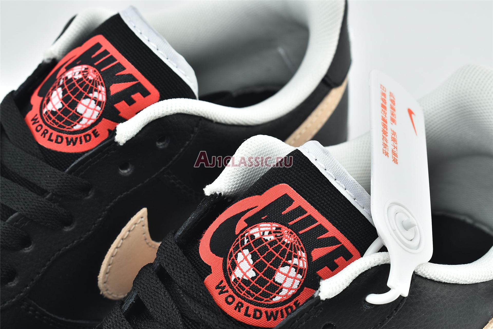 New Nike Air Force 1 LV8 1 "Worldwide Pack - Black Crimson" CN8536-001 Shoes