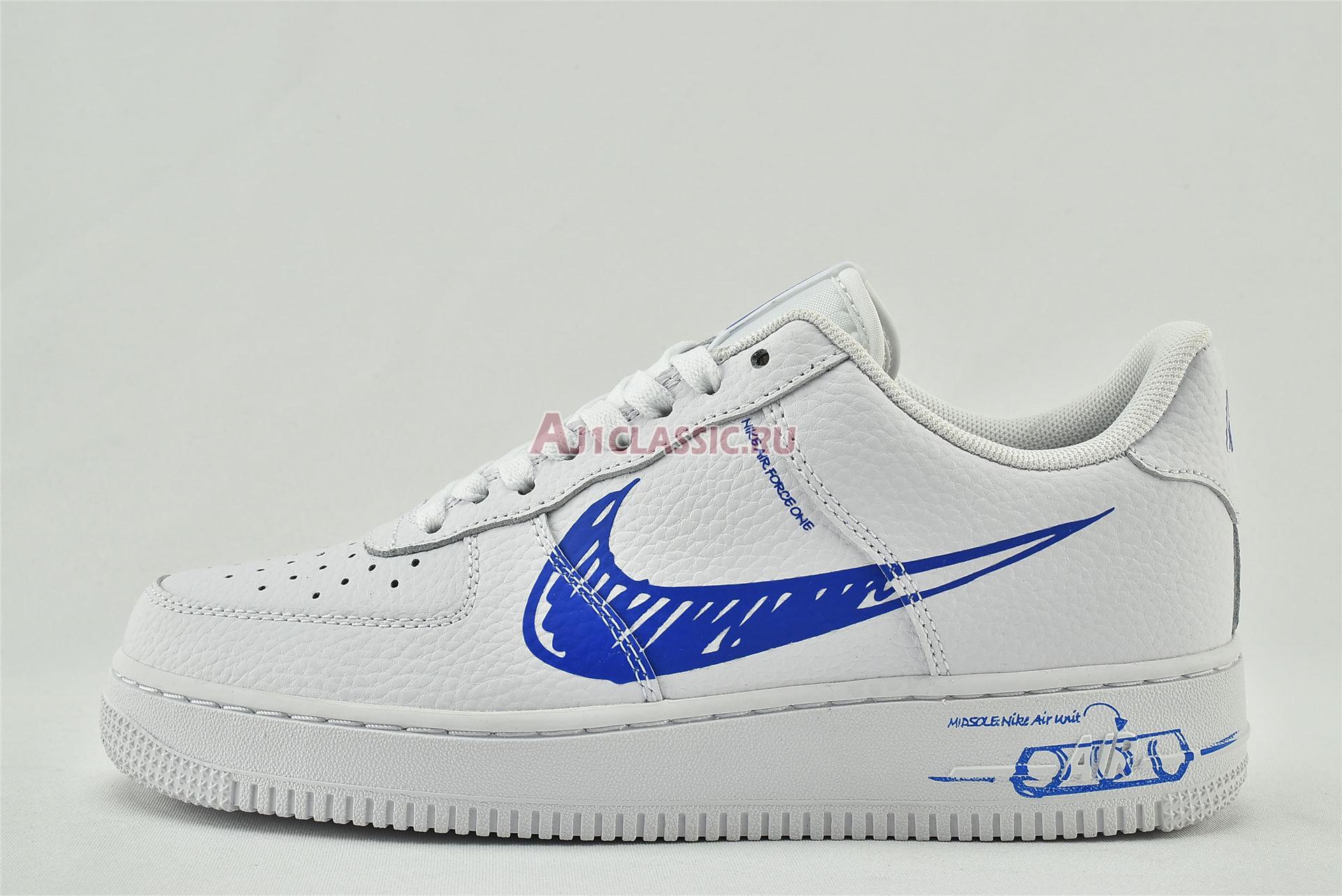 New Nike Air Force 1 Low "Sketch" CW7581-100 Shoes