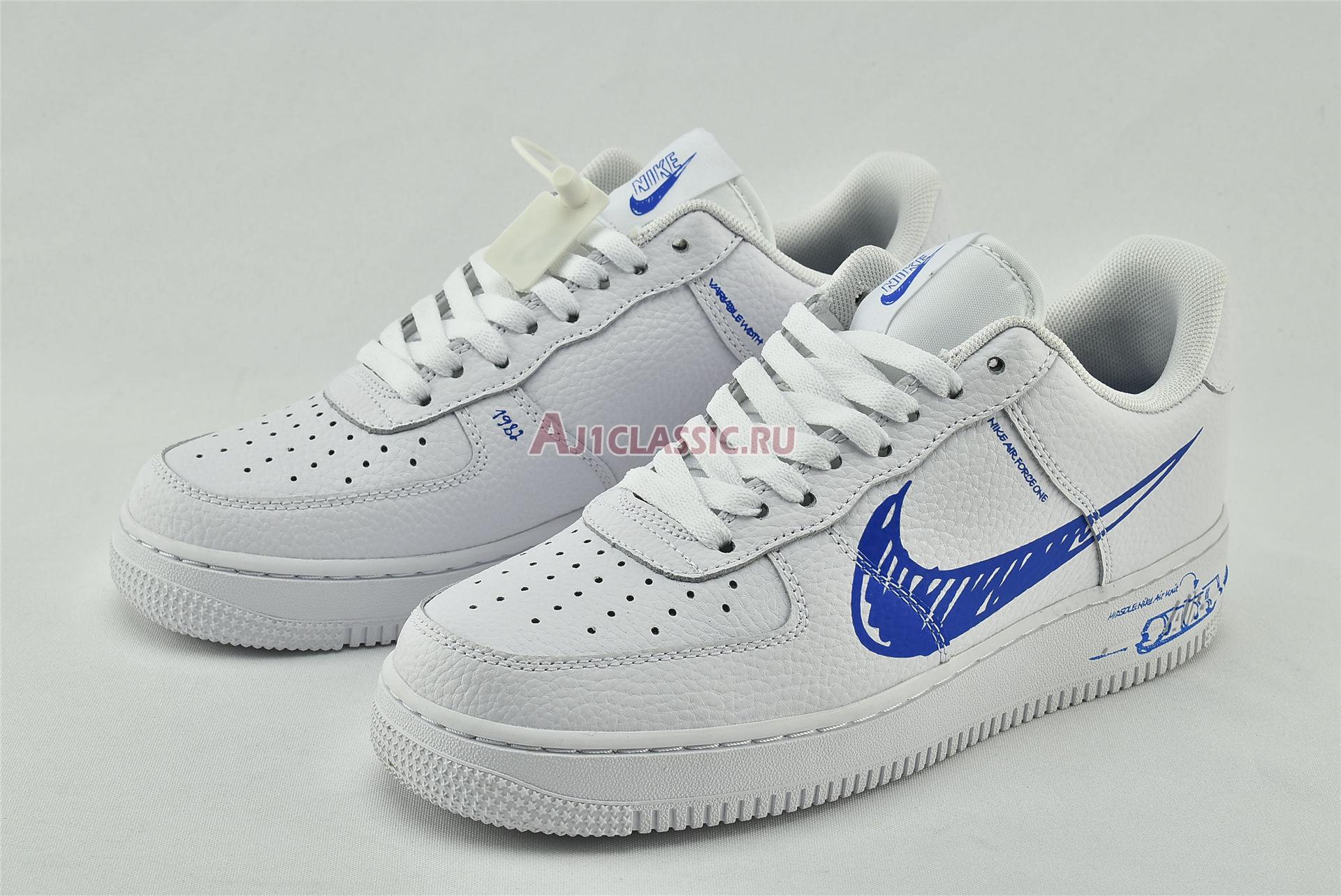 New Nike Air Force 1 Low "Sketch" CW7581-100 Shoes