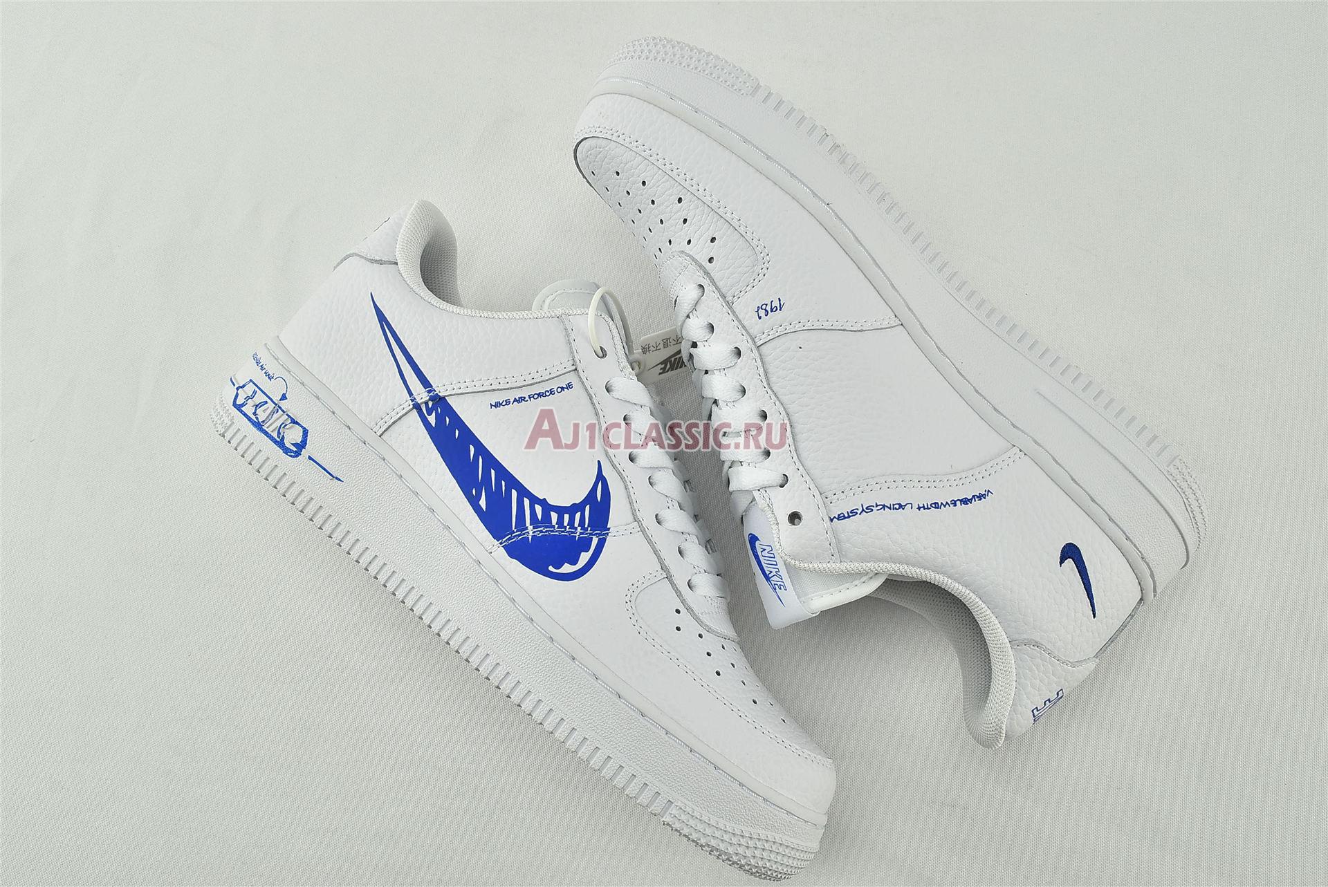 New Nike Air Force 1 Low "Sketch" CW7581-100 Shoes