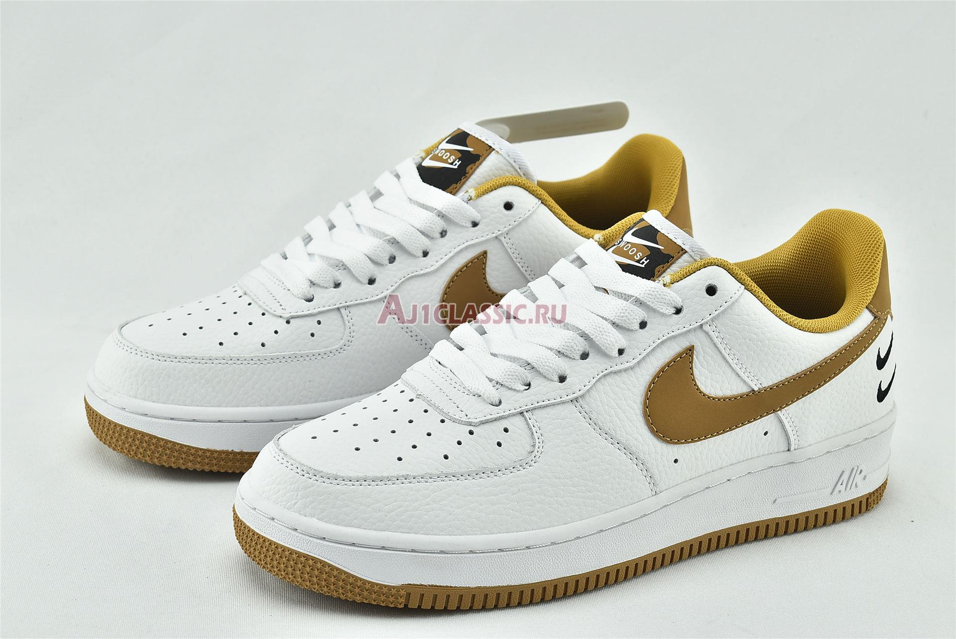 New Nike Air Force 1 Low "With Dual Heel Swooshes" DH2947-100 Shoes