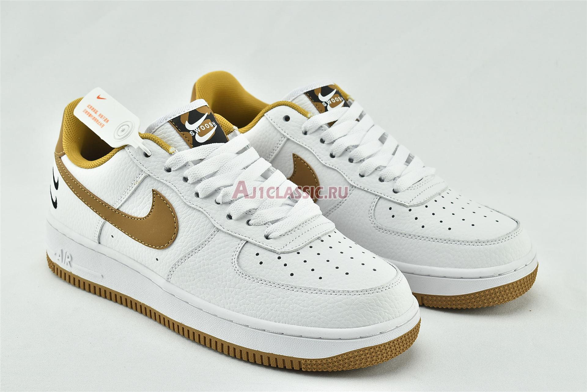 New Nike Air Force 1 Low "With Dual Heel Swooshes" DH2947-100 Shoes