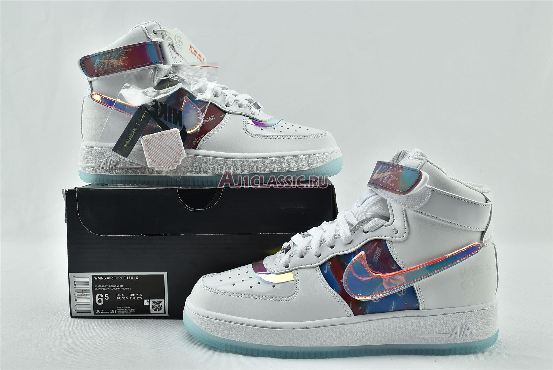 New Nike Wmns Air Force 1 High LX "Have A Good Game" DC2111-191 Shoes