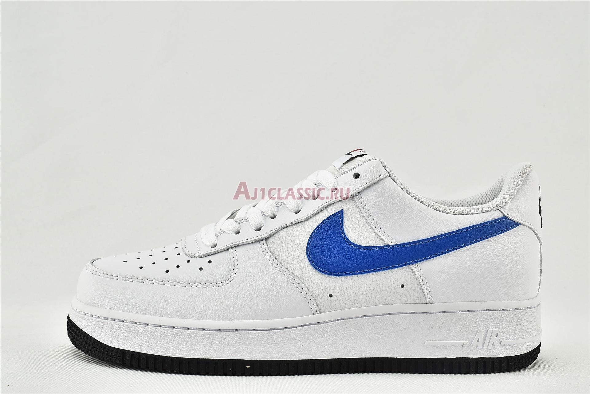 New Nike Air Force 1 07 Low "Mismatched Swooshes - White" CT2816-100 Shoes