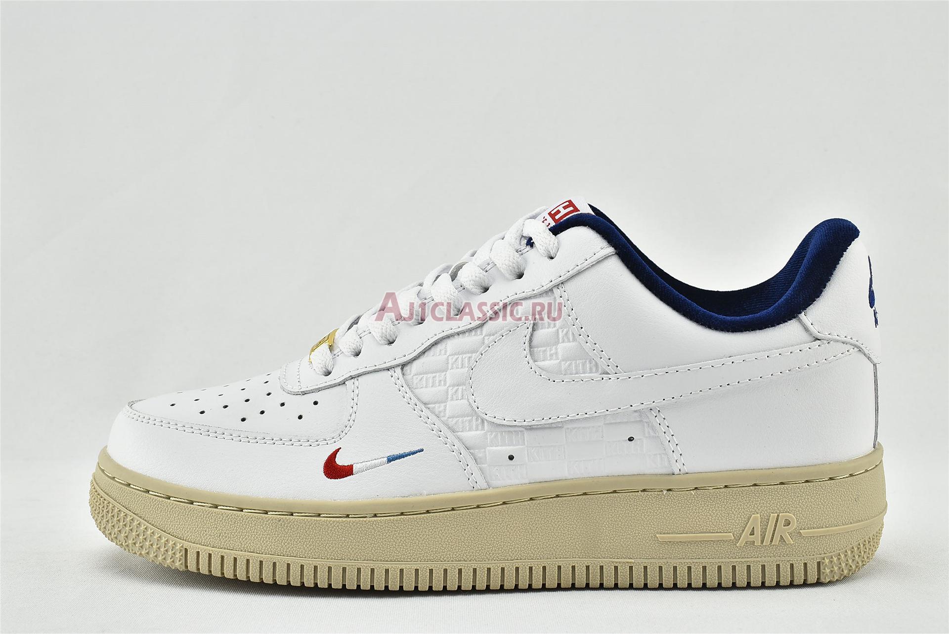 New Kith x Nike Air Force 1 Low "France" CZ7927-100 Shoes