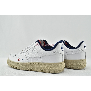 Kith x Nike Air Force 1 Low France CZ7927-100 White/Red/Blue Mens Womens Shoes