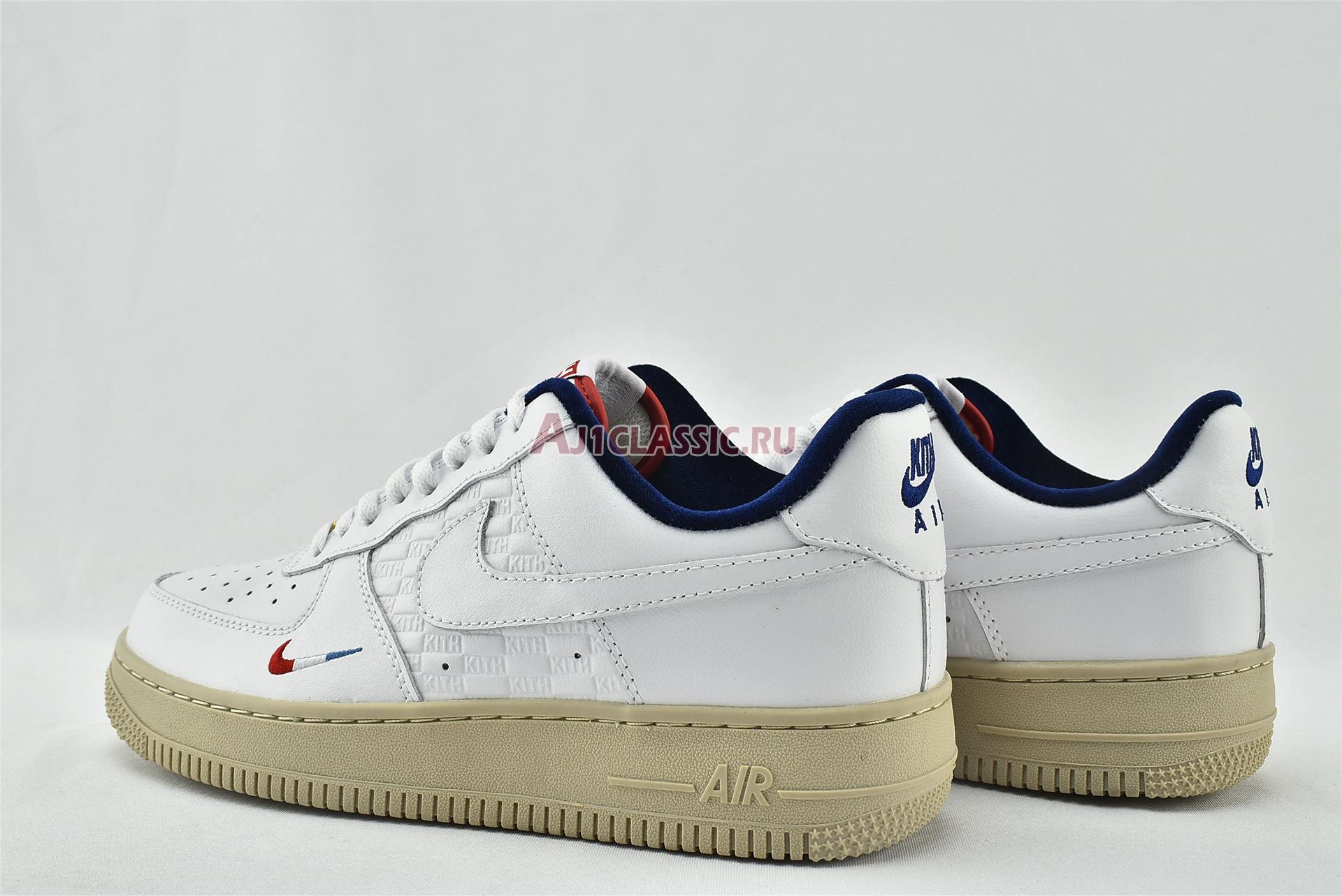 New Kith x Nike Air Force 1 Low "France" CZ7927-100 Shoes