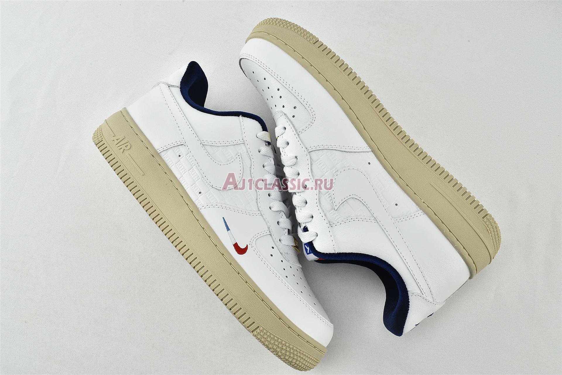 New Kith x Nike Air Force 1 Low "France" CZ7927-100 Shoes