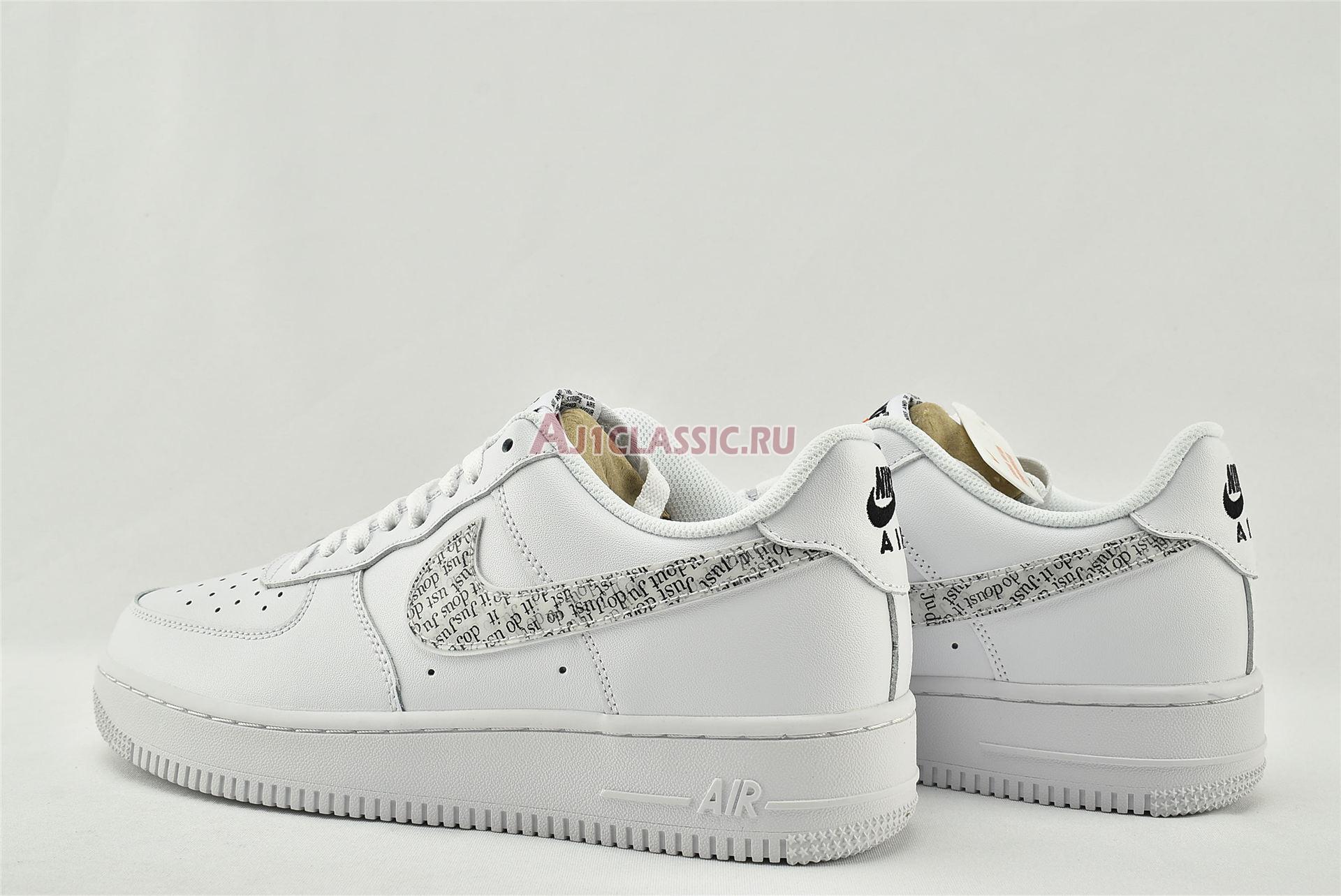 New Nike Air Force 1 07 LV8 "Just Do It" BQ5361-100 Shoes