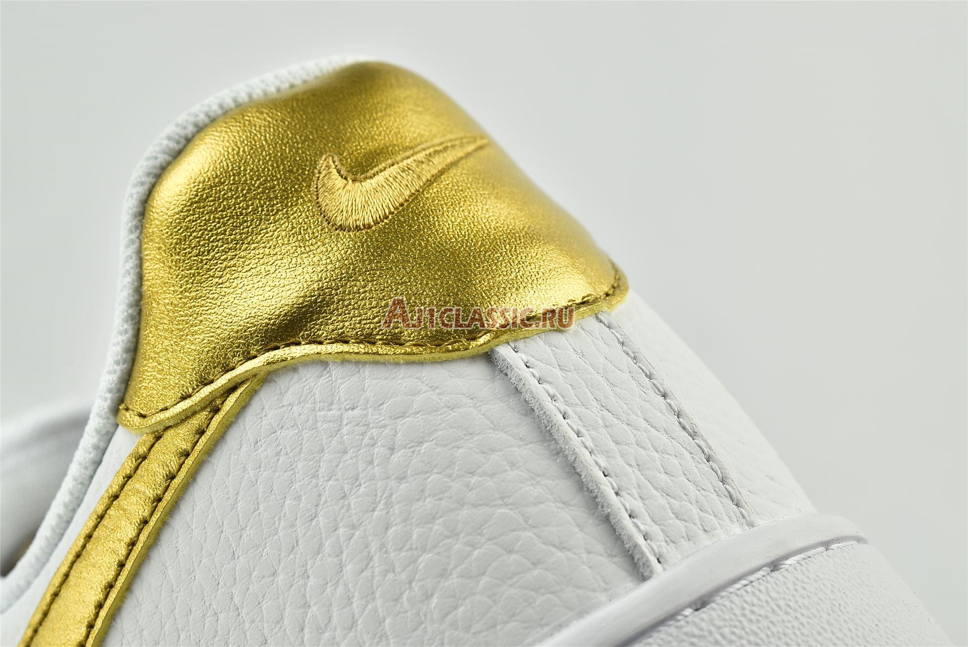 New Nike Air Force 1 07 LV8 "Gold Foil Swoosh" DC2181-100 Shoes