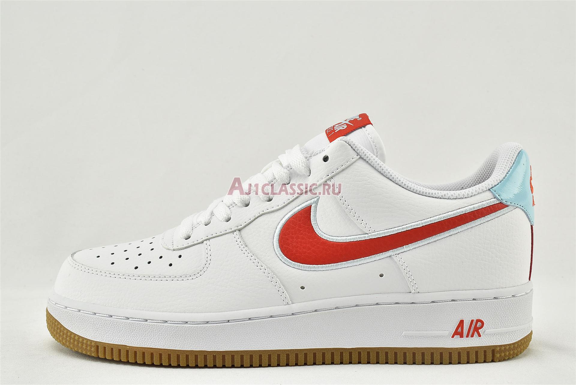 New Nike Air Force 1 Low "White Chile Red" DA4660-101 Shoes