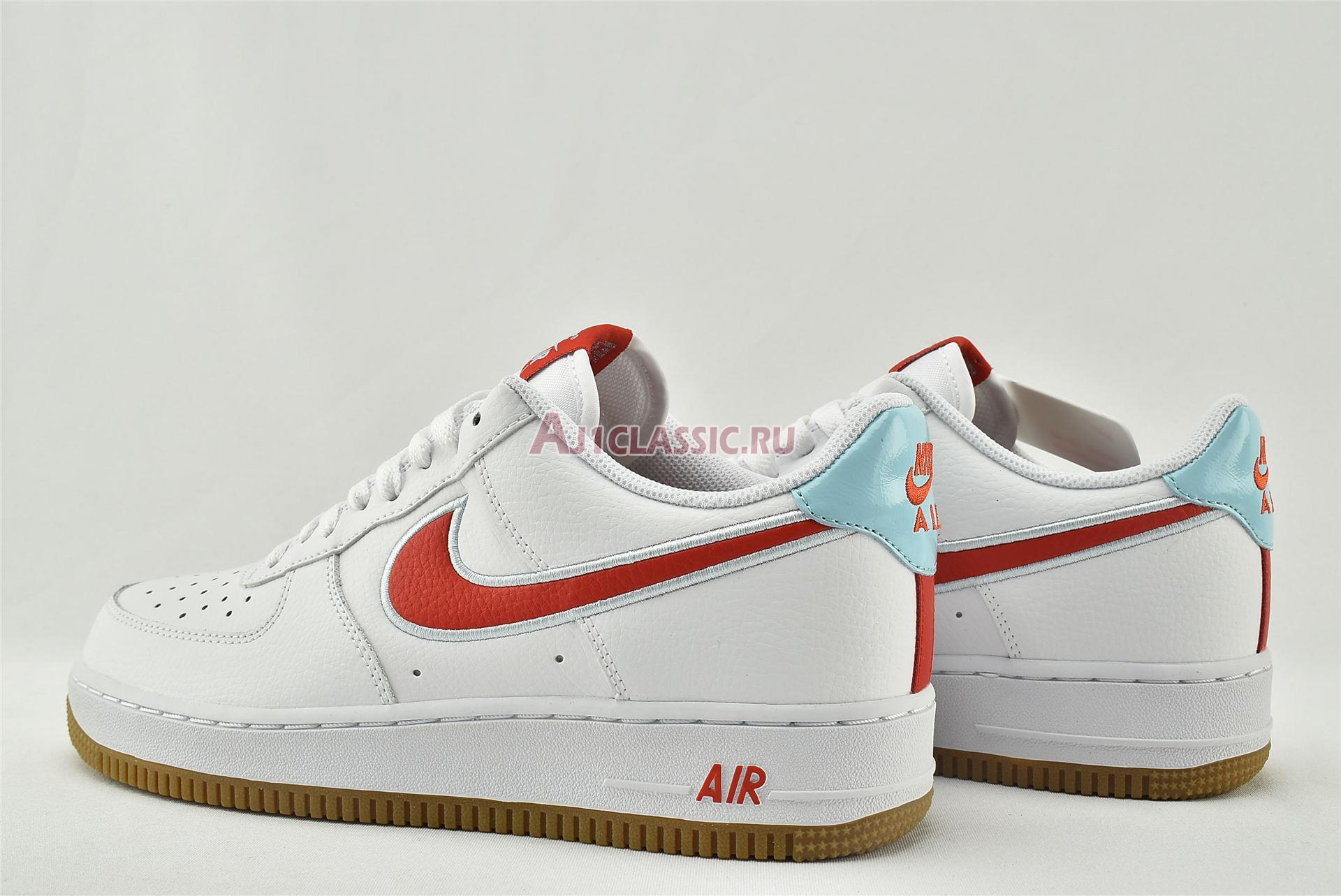 New Nike Air Force 1 Low "White Chile Red" DA4660-101 Shoes