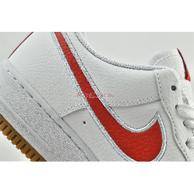 Nike Air Force 1 Low White Chile Red DA4660-101 White/Chile Red/Glacier Ice Mens Womens Shoes