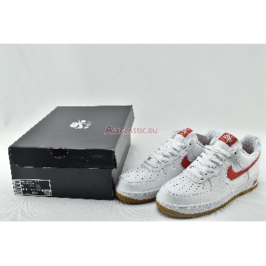 Nike Air Force 1 Low White Chile Red DA4660-101 White/Chile Red/Glacier Ice Mens Womens Shoes