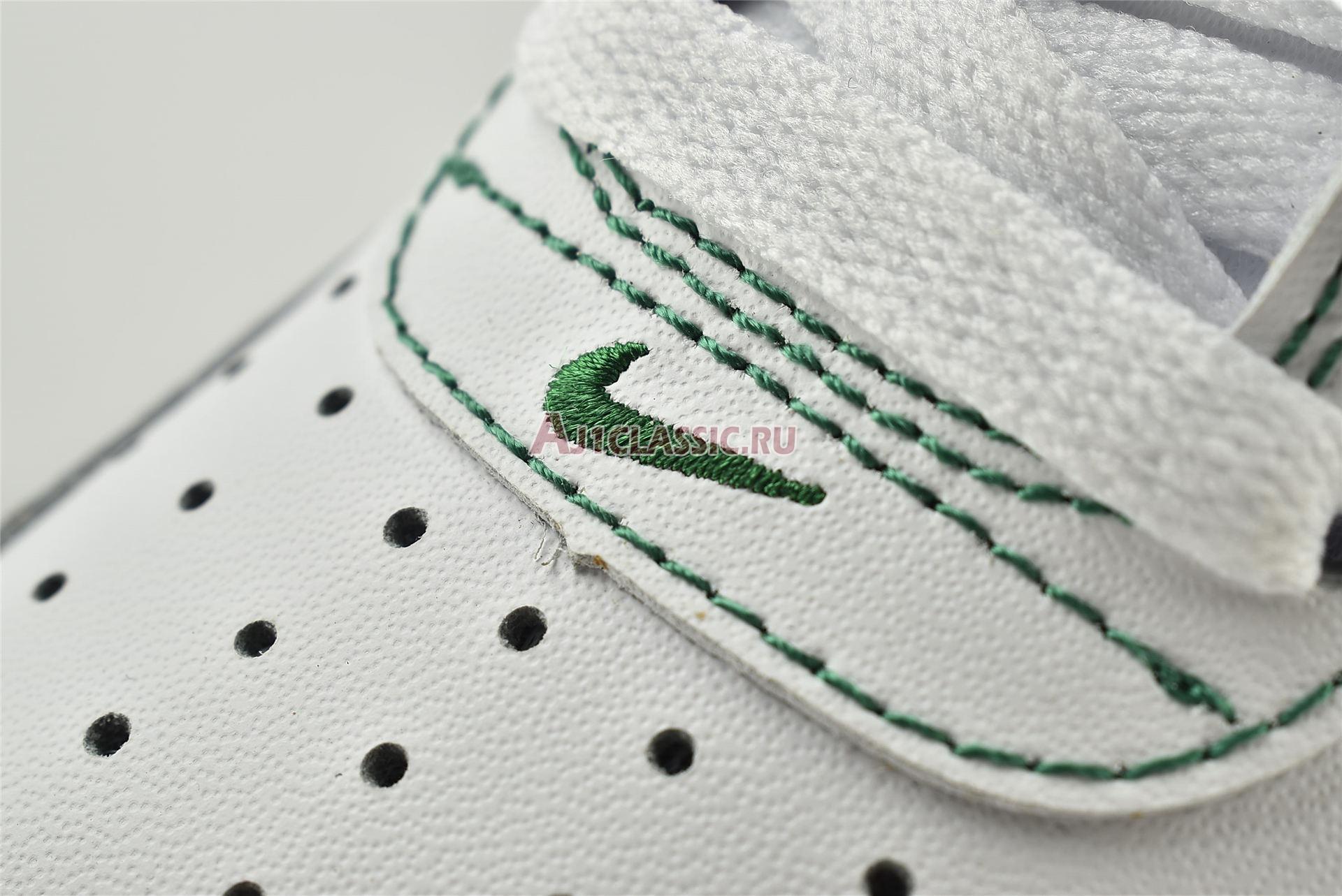 New Nike Air Force 1 07 "Contrast Stitch - White Pine Green" CV1724-103 Shoes