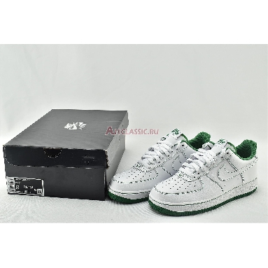 Nike Air Force 1 07 Contrast Stitch - White Pine Green CV1724-103 White/White/Pine Green Mens Womens Shoes