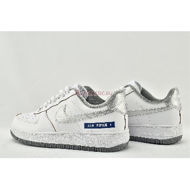 Nike Air Force 1 Low Label Maker DC5209-100 White/Silver/Blue Mens Womens Shoes