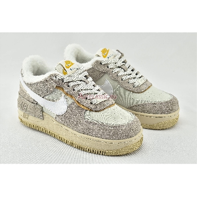 Nike Wmns Air Force 1 Shadow Wild DC5270-016 Enigma Stone/Oatmeal/Light Bone/White Mens Womens Shoes