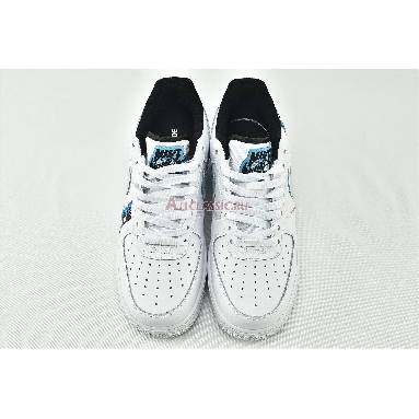 Nike Air Force 1 07 LV8 Worldwide Pack - Glacier Blue CK6924-100 White/Blue Fury/Black/Glacier Blue Mens Womens Shoes