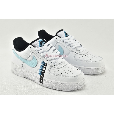 Nike Air Force 1 07 LV8 Worldwide Pack - Glacier Blue CK6924-100 White/Blue Fury/Black/Glacier Blue Mens Womens Shoes